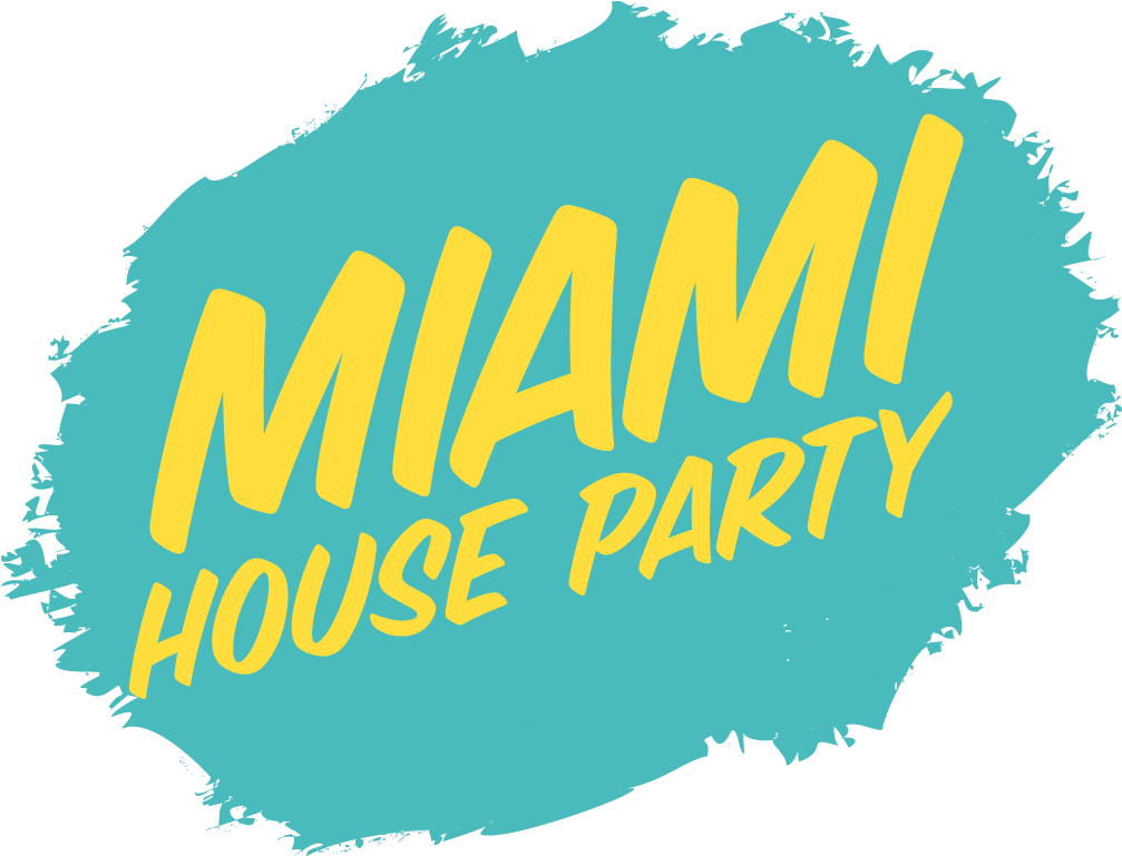 Miami House Party - Miami Party Logo (1024x768), Png Download