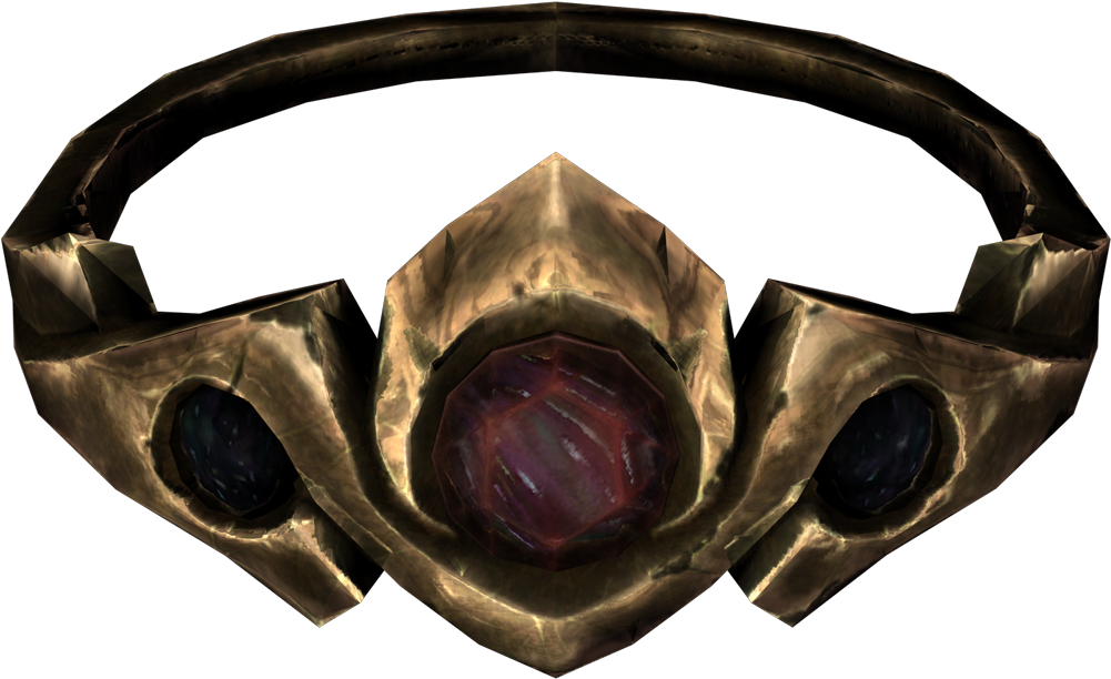 Gold And Ruby Circlet - Skyrim Silver And Sapphire Circlet (1000x1000), Png Download