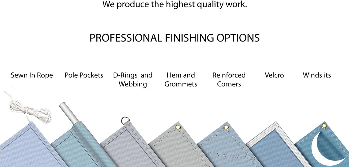 Vinyl Banners - Vinyl Banner With Rope (1125x589), Png Download