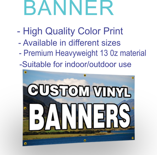 Vinyl Banner - Banner Printed (500x494), Png Download