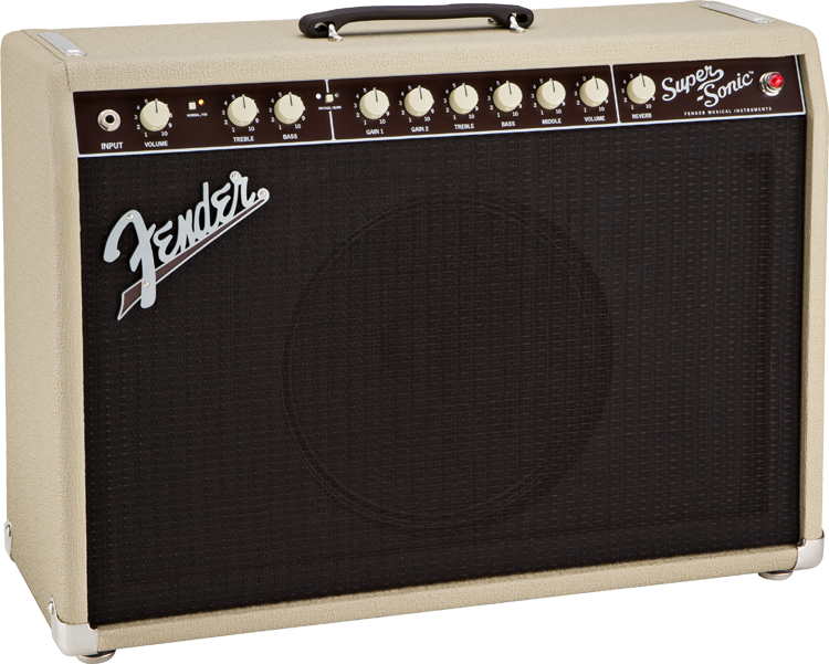 Fender Super Sonic 60 (750x601), Png Download