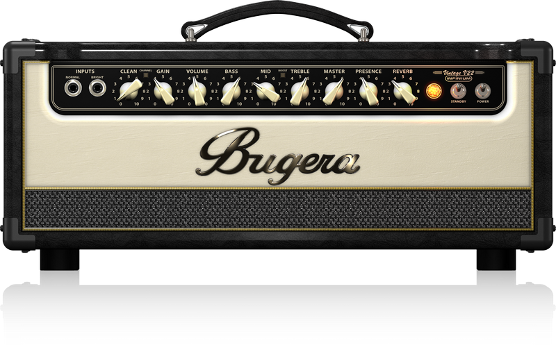 Bugera V22 Hd Infinium Vintage Tube Amp Head (800x497), Png Download
