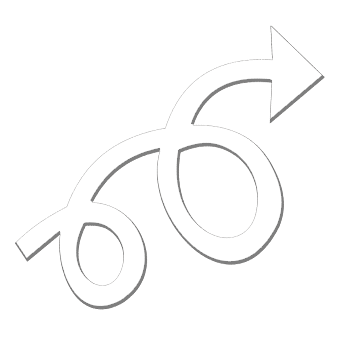 Seta Em Onda Png (350x350), Png Download