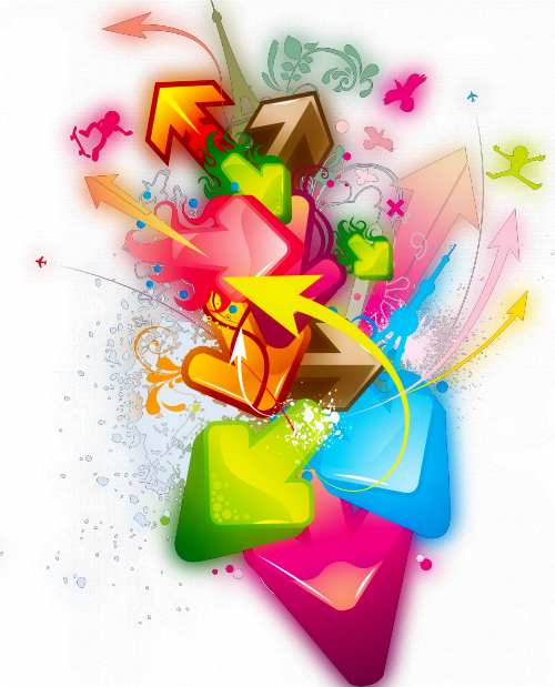 Setas Em Png - Arrow (500x619), Png Download