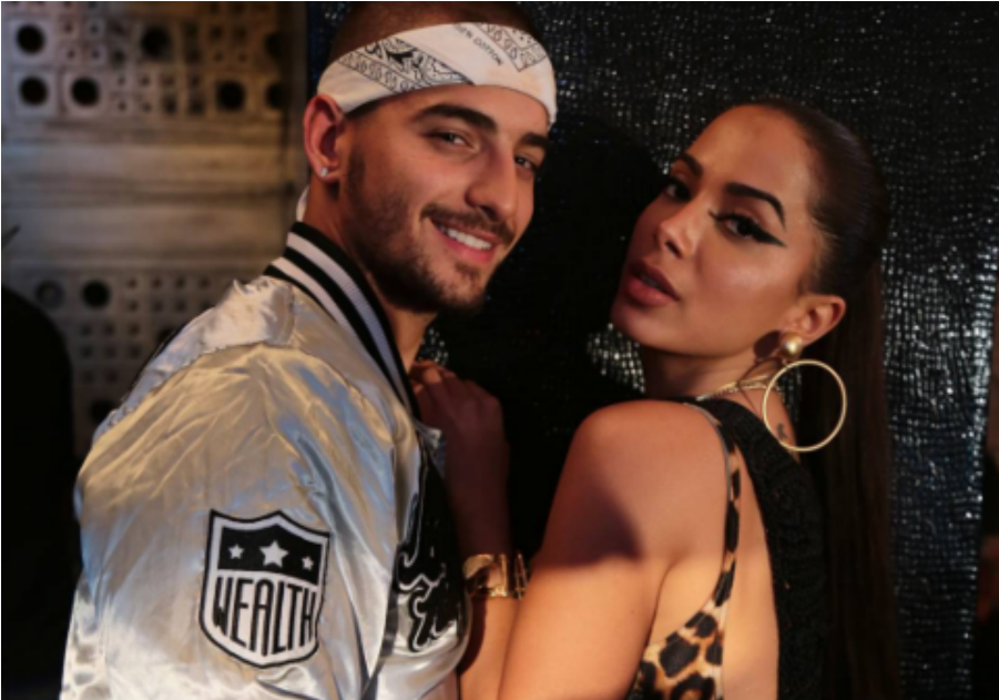 Anitta Nega Affair Com Maluma Durante Gravação De Clipe - Maluma And Anitta (1200x630), Png Download