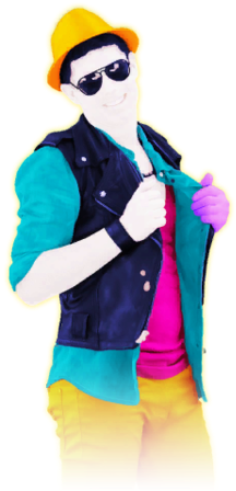 El Tiki By Maluma - Just Dance El Tiki Coach (480x480), Png Download