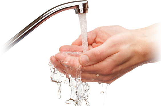 Img Hand Washing - Ways Of Preventing Disease (597x372), Png Download