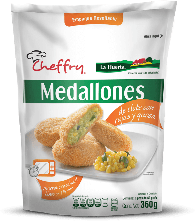 Medallones De Rajas - Whole Grain (800x800), Png Download