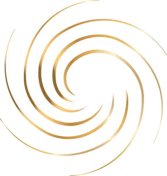 Gold Swirl Png Download - Circle (569x600), Png Download