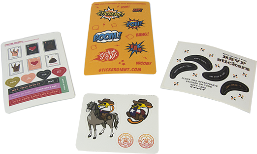 Sticker Sheets From Stickergiant Come In Your Custom - Pug (600x400), Png Download