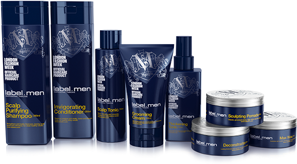 Men Range Reflects The Latest Trends In Hairdressing - Label M Men's Products (590x398), Png Download