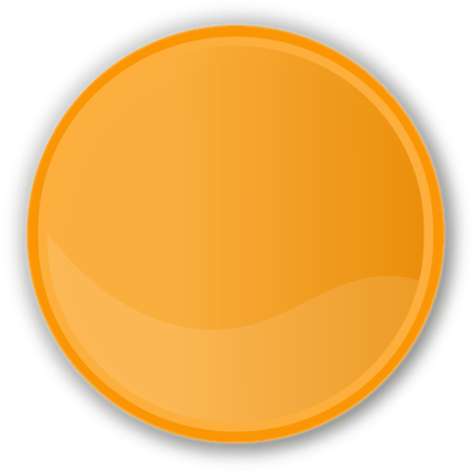 Ideal Shapes Clipart Color Label Circle Orange Blanks - Orange Colour Circle Png (432x430), Png Download