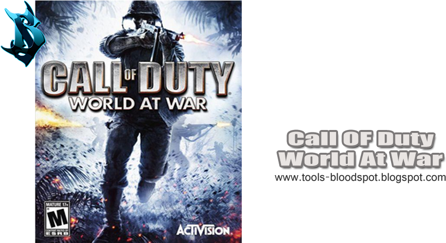 Call Of Duty World At War Pc Game Free Download - Duty World At War (1000x500), Png Download