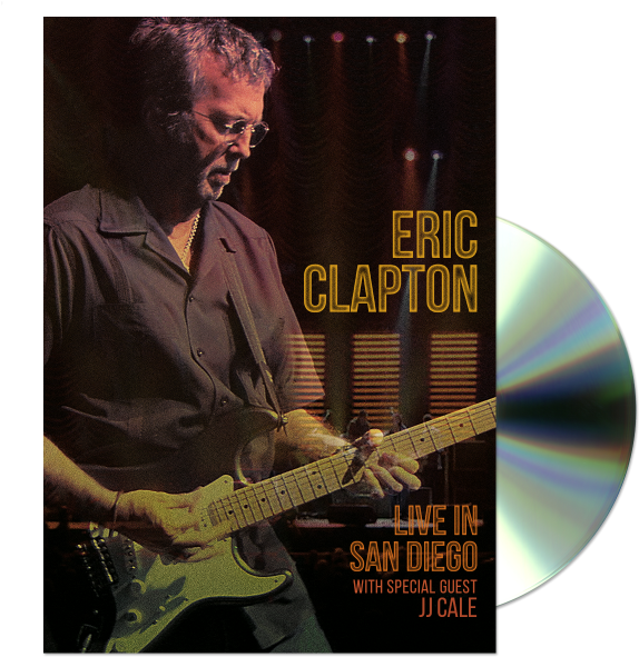 Eric Clapton Live In San Diego Dvd (600x600), Png Download