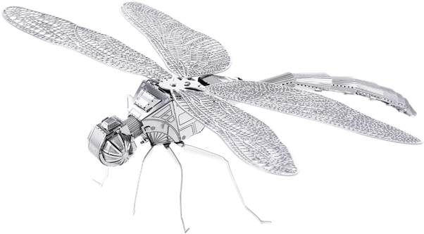 Picture Of Dragonfly - Metal Earth Dragonfly (620x378), Png Download