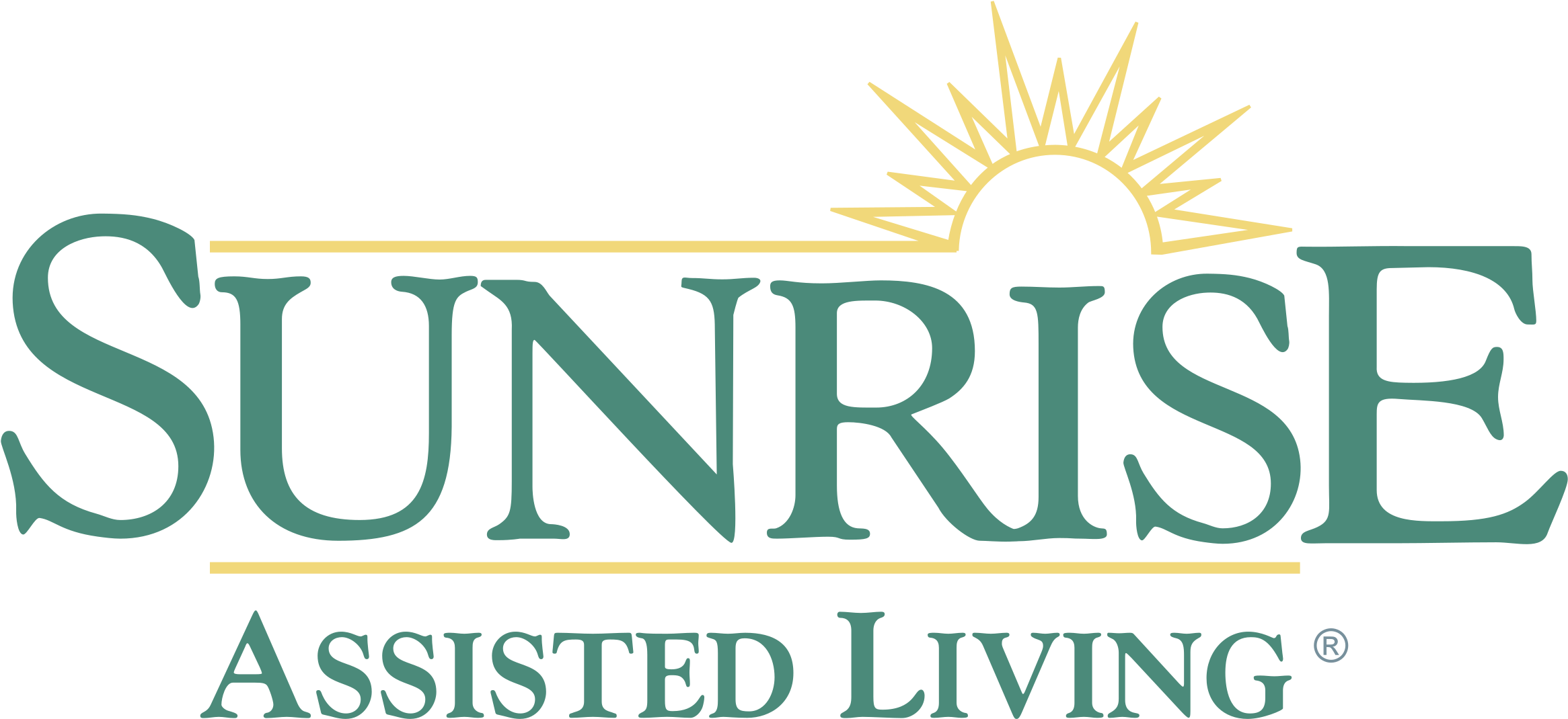 Sunrise Assisted Living Logo Png Transparent - Sunrise Assisted Living Logo (2400x2400), Png Download