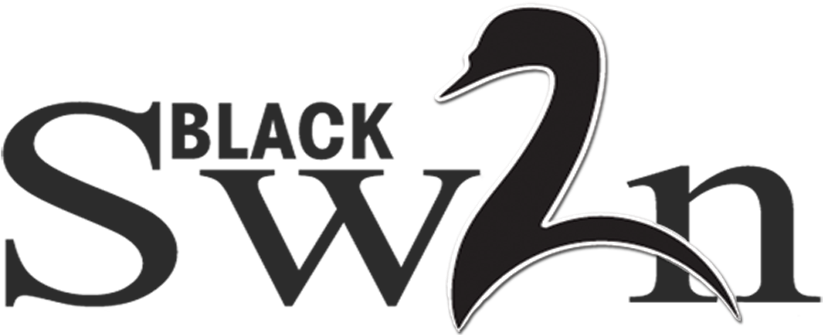 Black Swan - Black Swan Logo Png (1200x488), Png Download