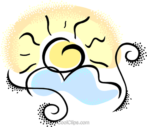 Sunrise/sunsets Royalty Free Vector Clip Art Illustration (480x413), Png Download