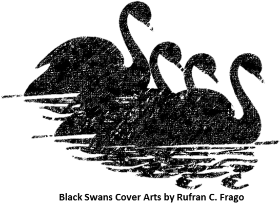 101916-black Swans1 - Custom Blue Swan Silhoutte Throw Blanket (648x425), Png Download