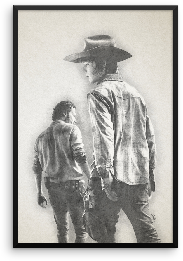 The Walking Dead (483x483), Png Download