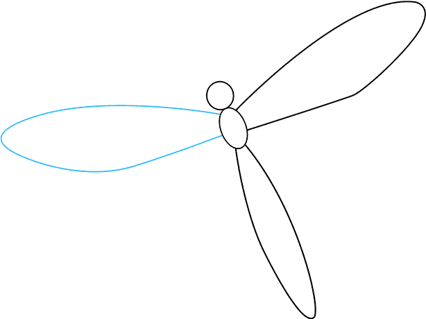 How To Draw Dragonfly - Dragonfly (680x678), Png Download
