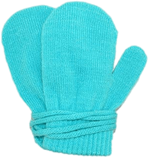 Clothes - Dorfman Pacific Toddler Stretch Mittens On A String (385x385), Png Download