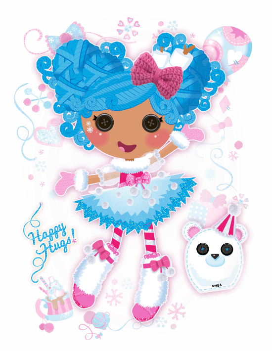 Ssp Mittens - Lalaloopsy Super Silly Party Mittens (550x710), Png Download