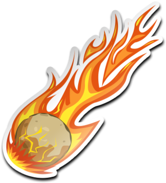 Comet Transparent Png - Comet Clipart Transparent Background (480x480), Png Download