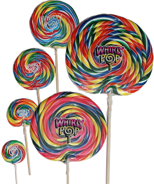 Scale Of Whirlypops - Giant Lollipops Whirly Pop (526x628), Png Download
