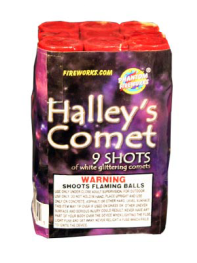 Halley's Comet, 9 Shot (case Pack - Boysenberry (525x525), Png Download