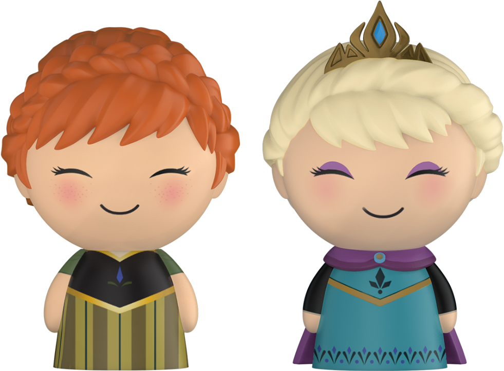 Disney Frozen 2-pack - Anna Elsa Dorbz (1200x1200), Png Download