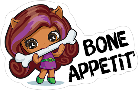 Viber Sticker «monster High» - Fashion Angels Barbie Sticker Stylist Nid6zuuua4 (490x317), Png Download