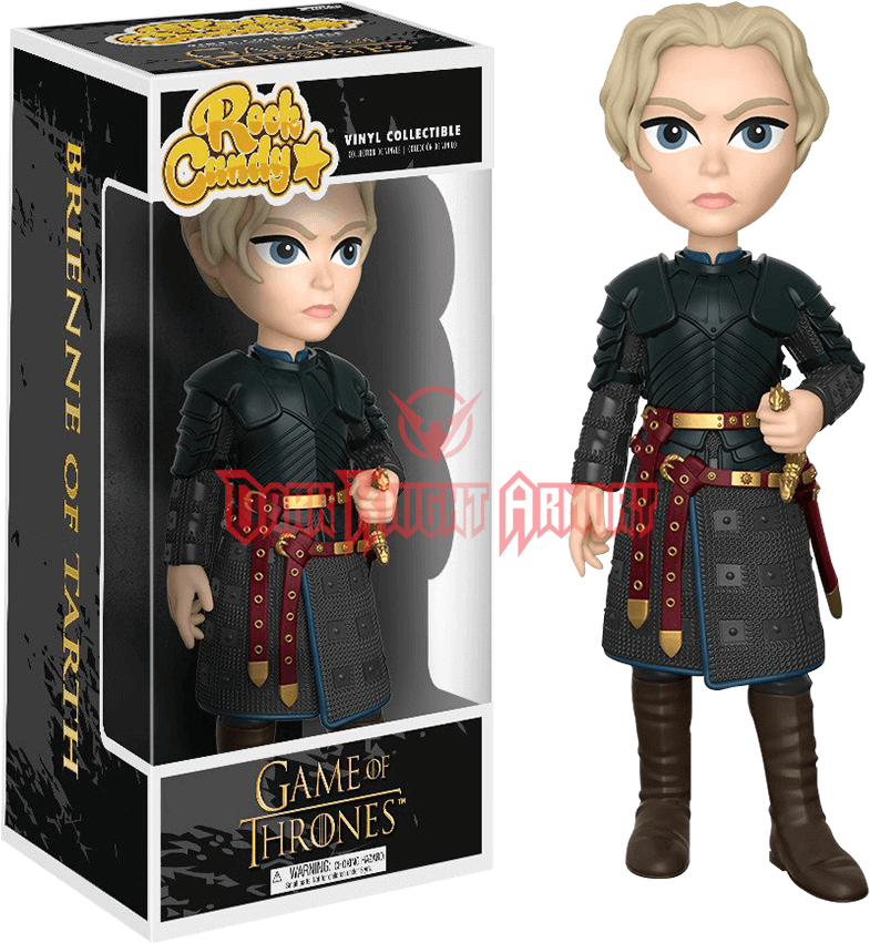 Brienne Of Tarth Rock Candy Figure - Brienne Of Tarth - Rock Candy Vinyl Figure (850x850), Png Download
