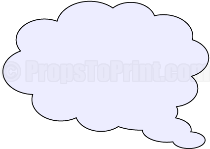 Cloud Prop (458x354), Png Download