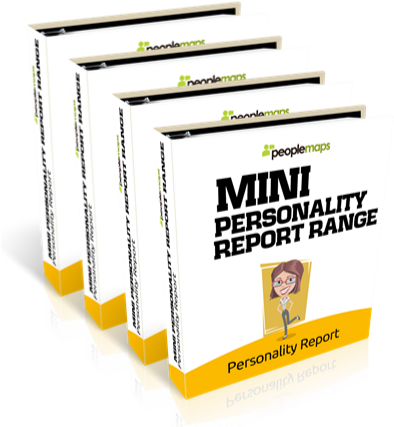 Mini Report Range - Personality Test (401x438), Png Download