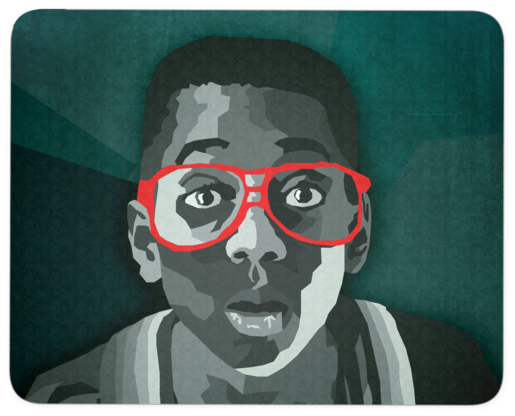 Wpap - Urkel Mousepad - Geek (600x600), Png Download