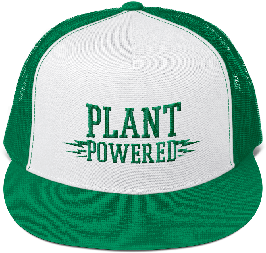 Vegan Trucker - Trucker Hat (1000x1000), Png Download