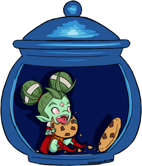 Ayla In The Cookie Jar By Kaidafaye On Deviantart - Awesomenauts Ayla (600x776), Png Download