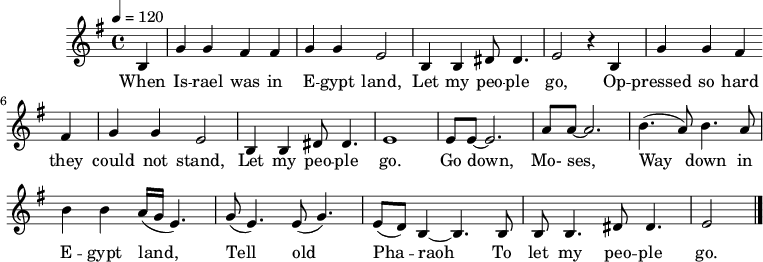Go Down Moses - Testo Go Down Moses (763x262), Png Download