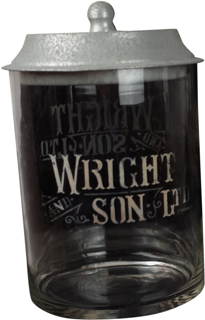 Wright And Son Biscuit Jar - Liqueur Coffee (467x740), Png Download