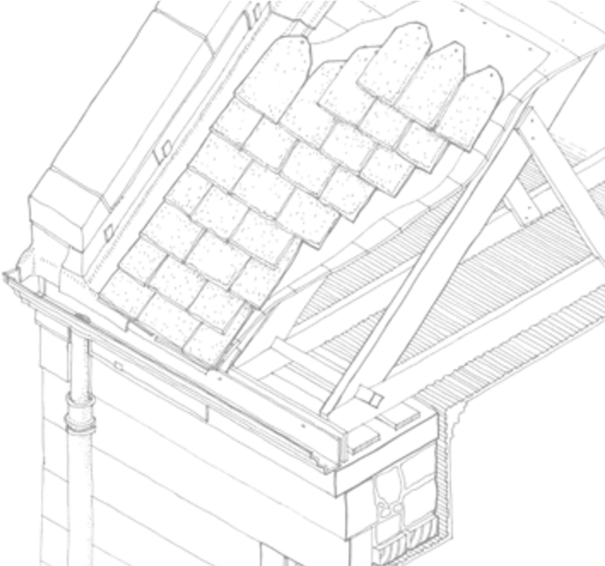 B1 - Roof (905x800), Png Download