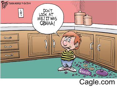Cookie Jar Incident Mom's Fault - Cartoon (700x277), Png Download
