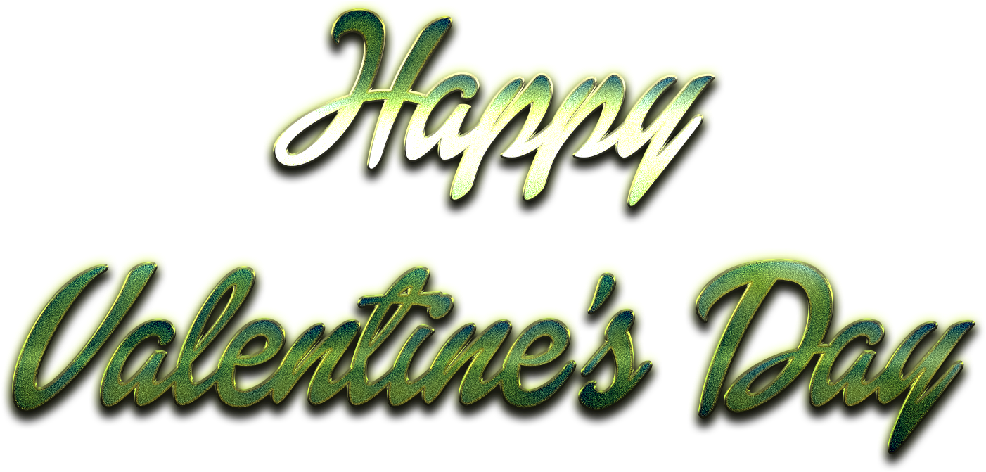 Happy Valentines Day Png Image Background - Valentine's Day (1524x686), Png Download