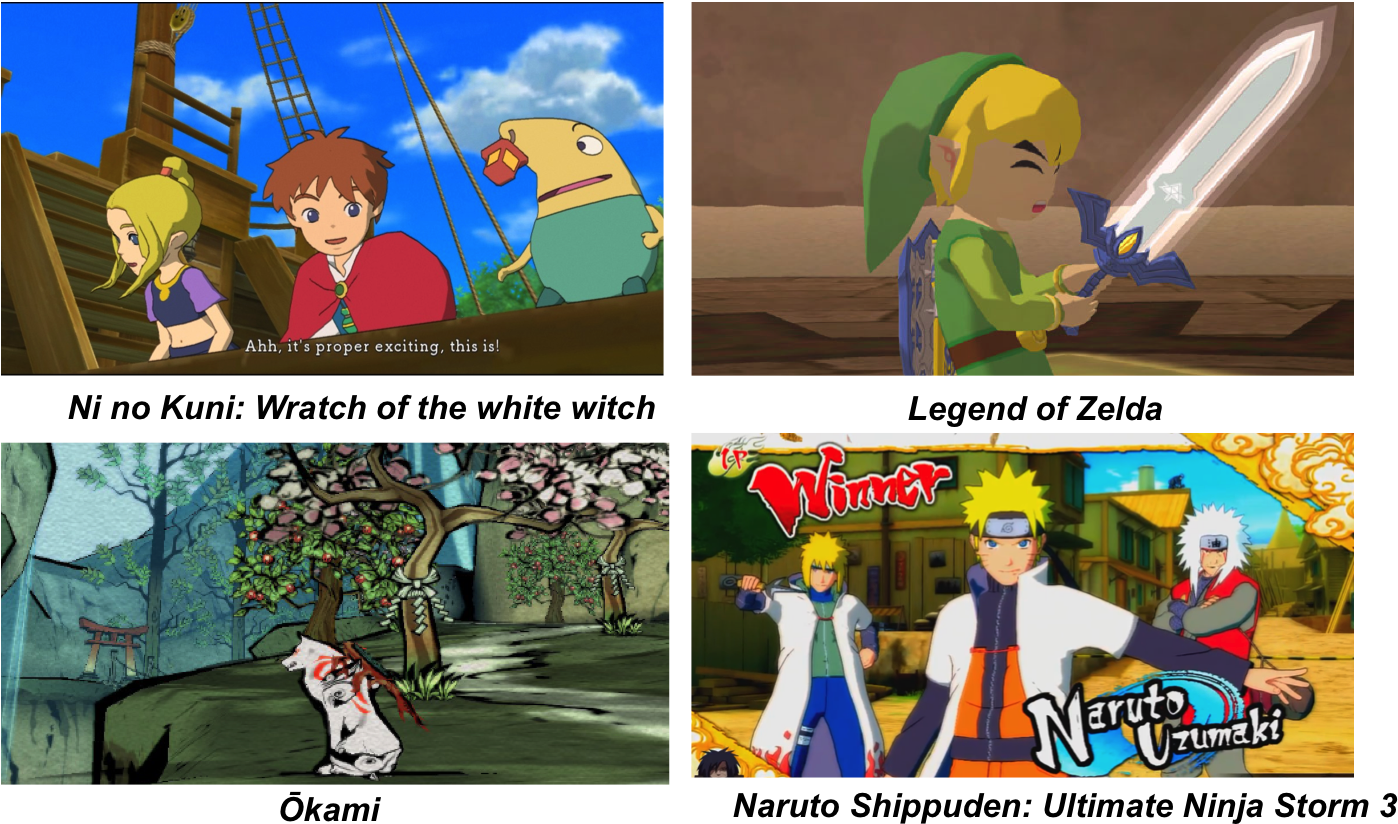 Games - Legend Of Zelda Naruto (1402x835), Png Download