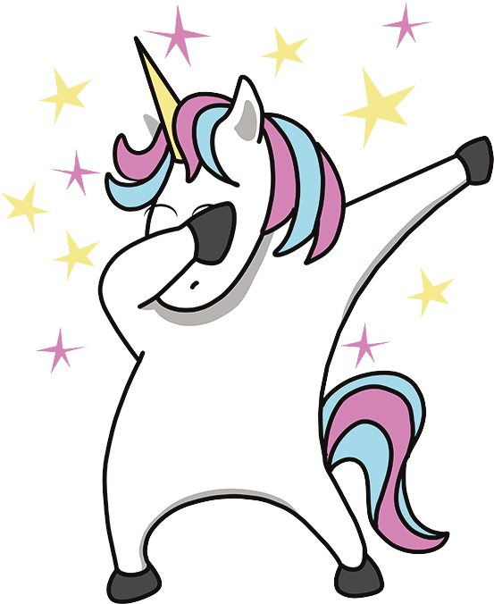 Dab Unicorn Png (675x675), Png Download