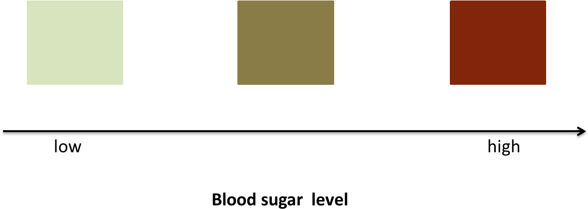 Blood Sugar Level - Colorfulness (1201x444), Png Download
