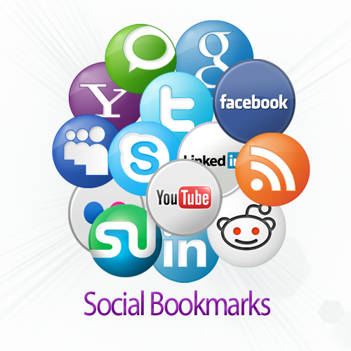 Submit Manually 40 Google Plus 1 , 40 Twitter Share - Social Bookmarking Png Transparent (500x500), Png Download
