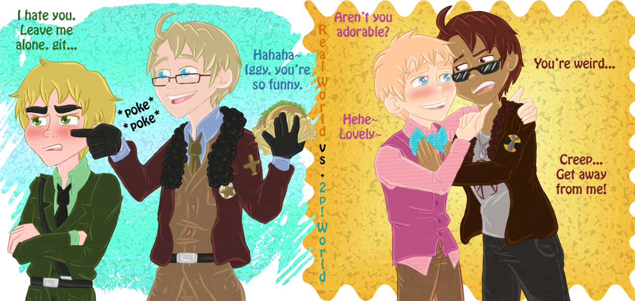 Usuk Vs 2p Usuk By Jboone2407-d542ton - Usuk Vs 2p Usuk (1280x608), Png Download