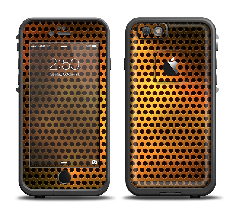 The Golden Metal Mesh Apple Iphone 6/6s Plus Lifeproof - Mooer Little Monster Ac 5w Tube Guitar Amp (750x702), Png Download