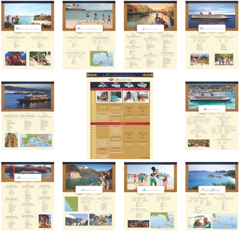 Dcl Brochure - Disney Cruise Line Brochures (500x477), Png Download